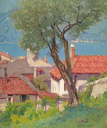 Charles Warren Eaton Varenna oil painting picture